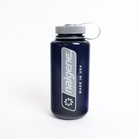 ナルゲン 広口1.0L Tritan Renew ラージロゴ オデッセイグレー 91626