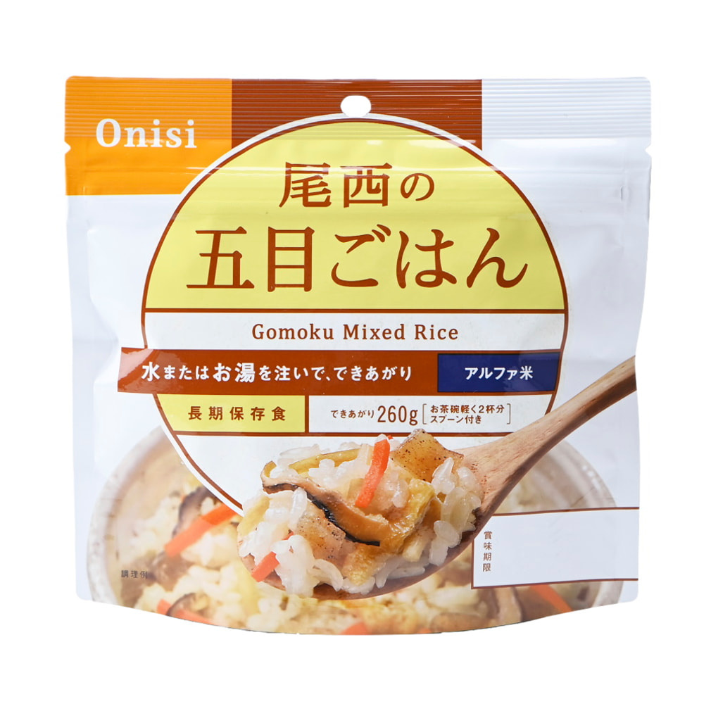 100g尾西の五目ごはん(-)