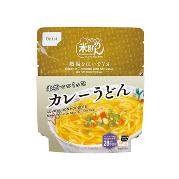 米粉でつくったカレーうどん