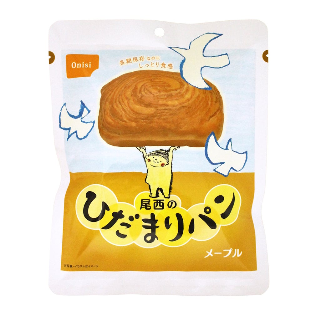 尾西食品 尾西のひだまりパン メープル(-)