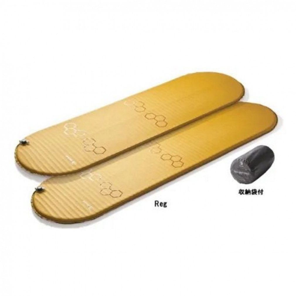 イスカ トレイルマットレス Reg 204033 トレッキング 寝具 マット : マスタード ISUKA