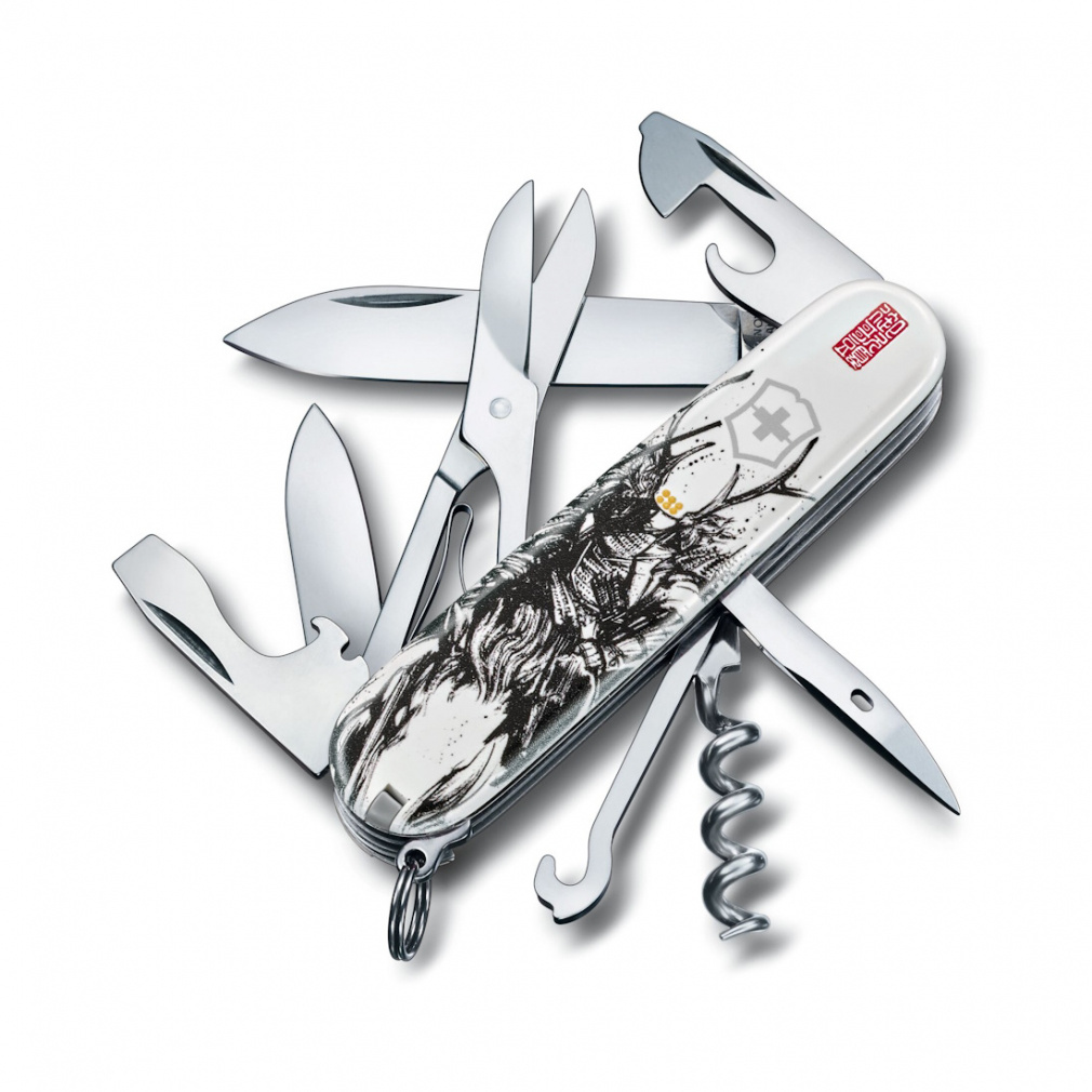 ヴィクトリノックス 戦国墨絵クライマー 真田幸村 1.3703.7 トレッキング アウトドアナイフ マルチツール VICTORINOX