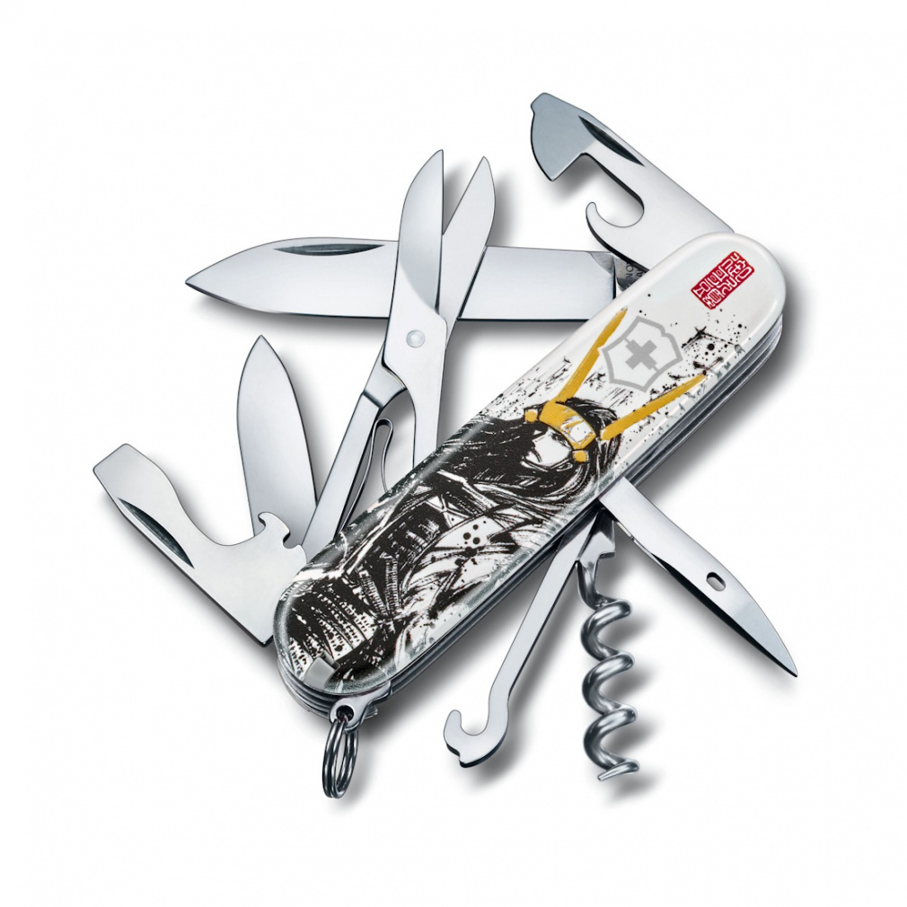 ヴィクトリノックス 戦国墨絵クライマー 石田三成 1.3703.7