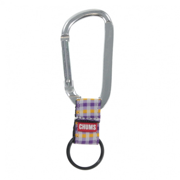 Carabiner Keychain : Gingham