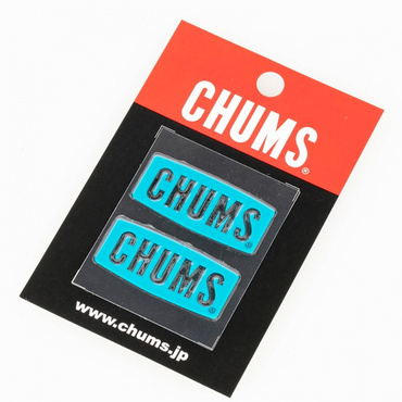 CHUMS Logo Emboss Sticker : Teal