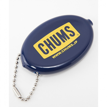 CHUMS Logo Qkn with Ball Chain : Navy