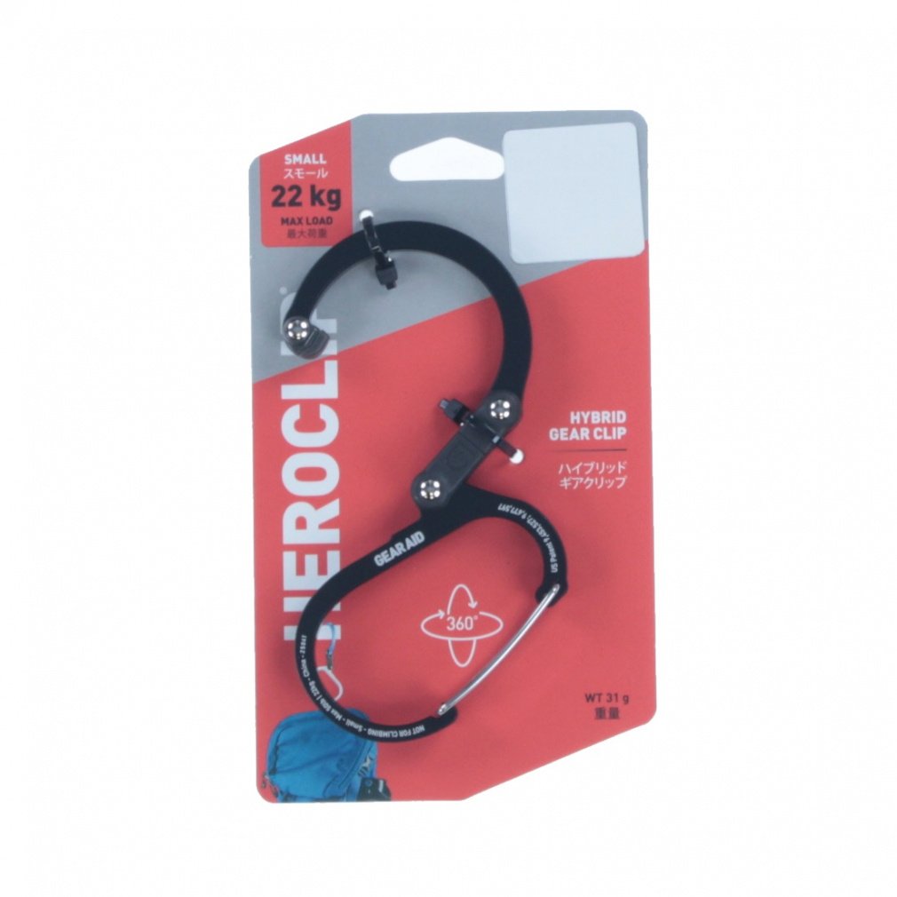 nC}Eg HEROCLIP SMALL 20120 gbLO Jri : Stealth Black Highmount