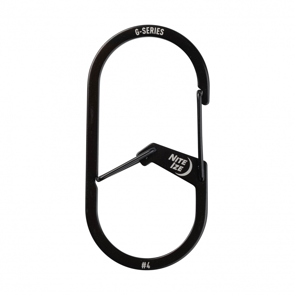 G-カラビナー#4 : ブラック