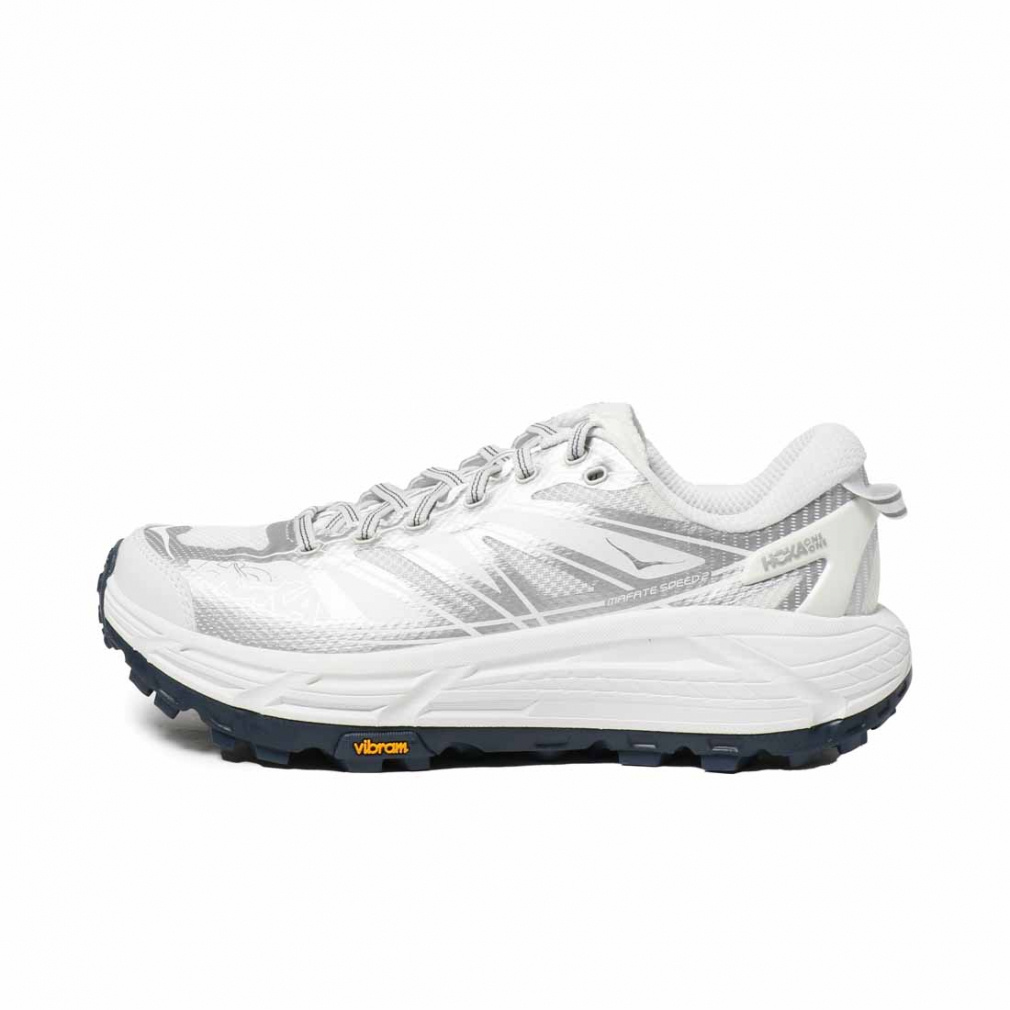 �z�J �}�t�@�e�X�s�[�h 2 MAFATE SPEED 2 1126851 WSLV �����Y �g���b�L���O �V���[�Y : WHITE/SILVER HOKA