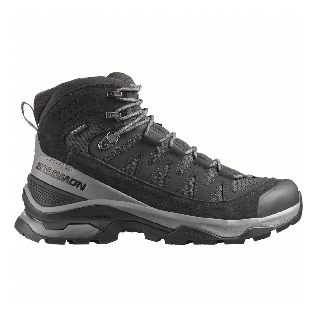 2026�t�� �T������ QUEST ECHO GTX M L49212700 �����Y �g���b�L���O �V���[�Y : Black/Castlerock/Black SALOMON �o�R