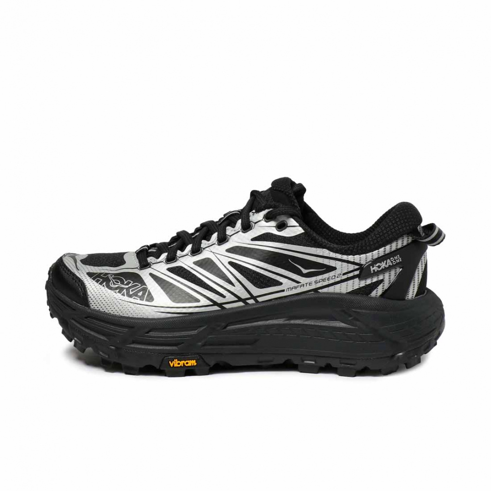 �z�J �}�t�@�e �X�s�[�h 2 MAFATE SPEED 2 1126851 BKSV ���f�B�[�X �g���b�L���O �V���[�Y : BLACK/SILVER HOKA