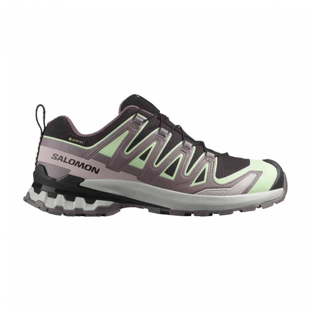 2026�t�� �T������ XA PRO 3D V9 GTX W L47882300 ���f�B�[�X �g���b�L���O �V���[�Y : Black/Patina Green/Gray Violet SALOMON