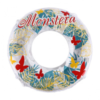 うきわ 90cm モンステラ