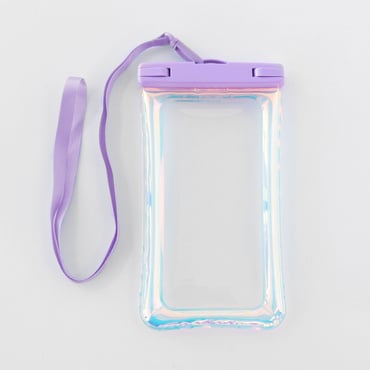 IPX8 防水ケース シャイニーパープル
