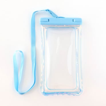 IPX8 防水ケース シャイニーブルー