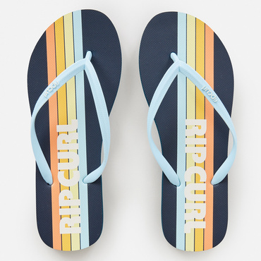 SURF REVIVAL BLOOM OPEN TOE サンダル(ネイビー-23.0cm)