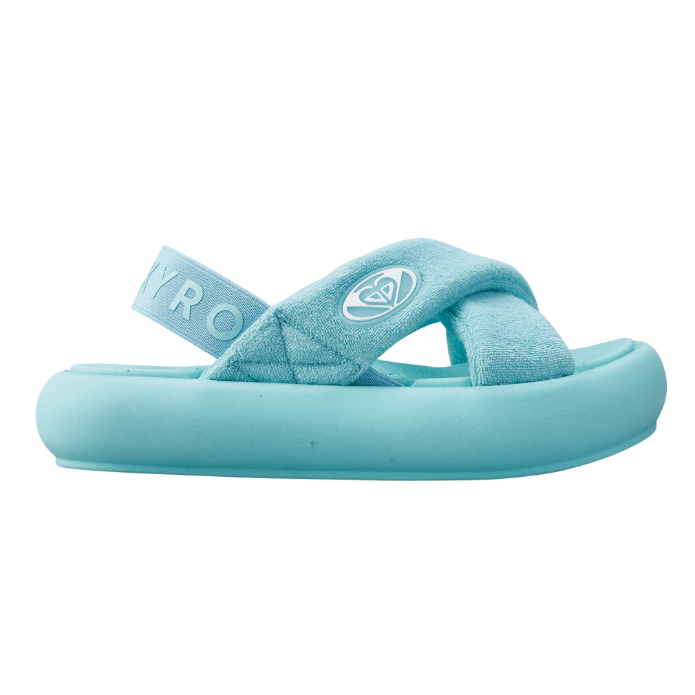 ロキシー RAD WEEKEND CROSS RSD241206 LBL レディース マリン ビーチサンダル : ペールブルー ROXY