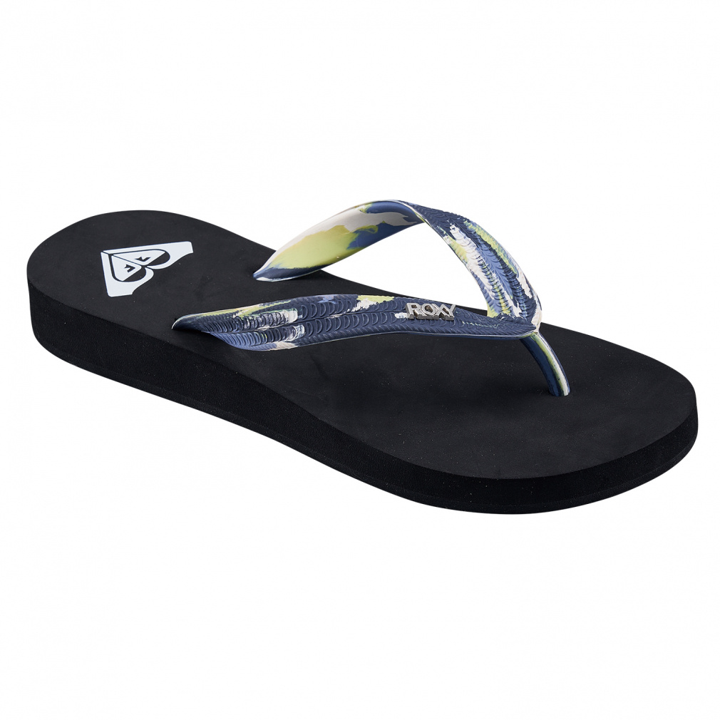 ロキシー BEACH TREK ARSD241010 LOB レディース マリン ビーチサンダル : ブラック ROXY