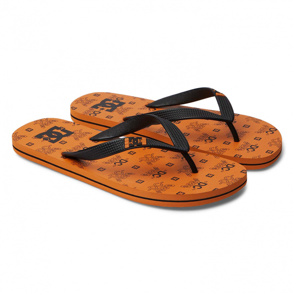 ディーシーシューズ SPRAY GRAFFIK DM241031 BBC メンズ マリン ビーチサンダル : ブラウン DC SHOES