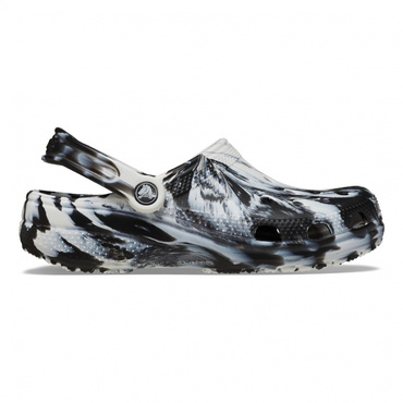 Classic Marbled Clog クラシック マーブル クロッグ(ホワイト×ブラック-23.0cm)
