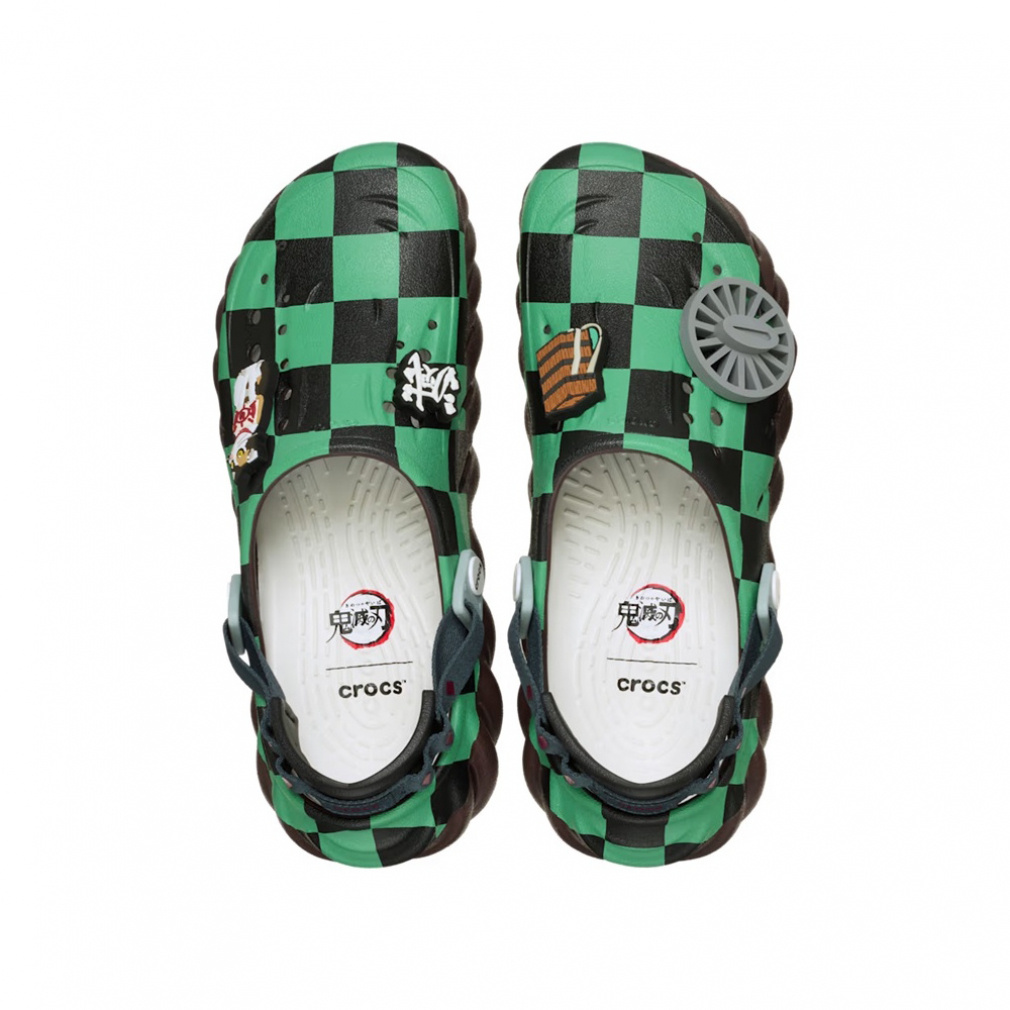 クロックス 「鬼滅の刃」 炭治郎 エコー クロッグ 212434-90H クロッグサンダル : マルチカラー crocs