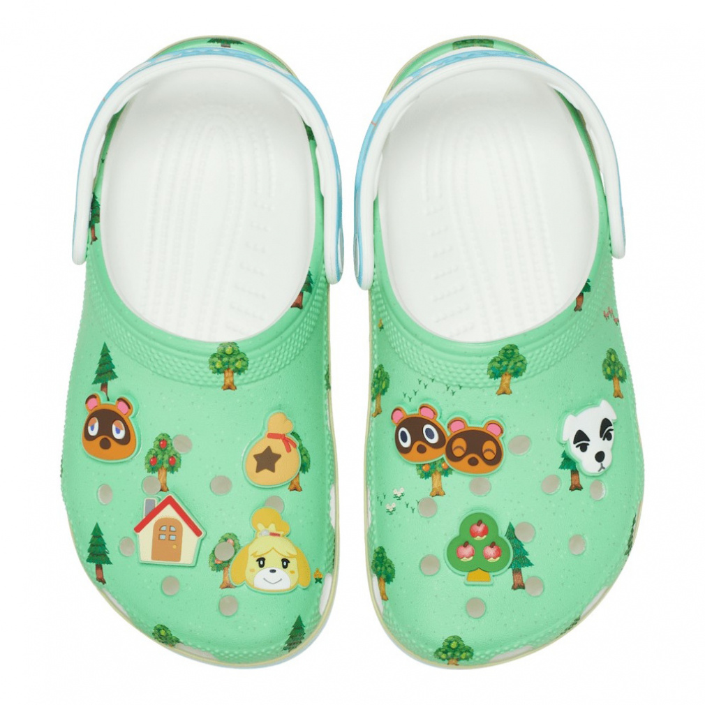 クロックス Animal Crossing Classic Clog (210113-90H Mlt) ジュニア