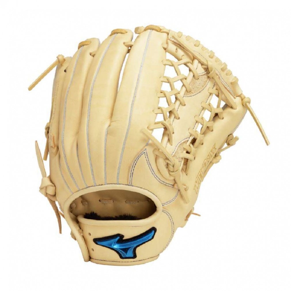 ミズノ 軟式用WILL DRIVE BLUE 外野手向け サイズ14 1AJGR32907 軟式用