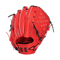 Mizuno 赤 レザー 野球グローブ ミズノ 軟式用WILL DRIVE RED 投手向け サイズ11 1AJGR34601 軟式用