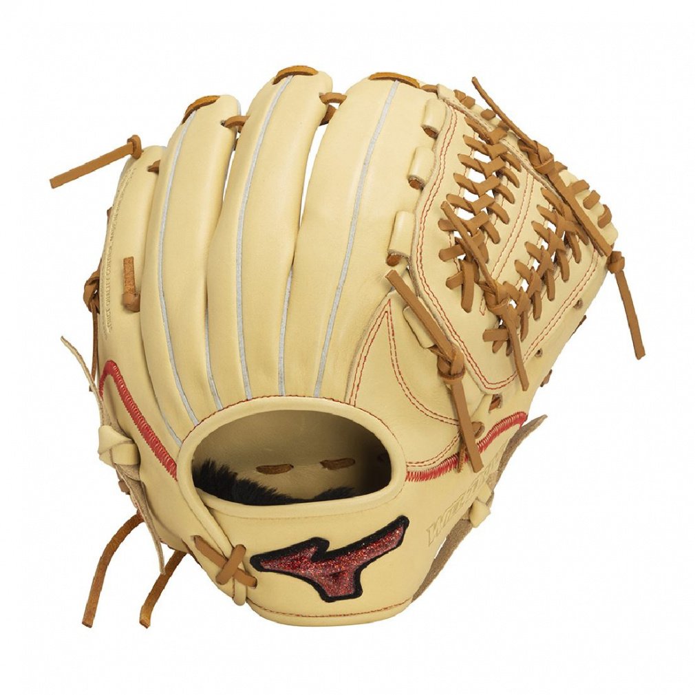 ミズノ 軟式用WILLDRIVE RED U-Plus 投手×内野 サイズ10 1AJGR14110