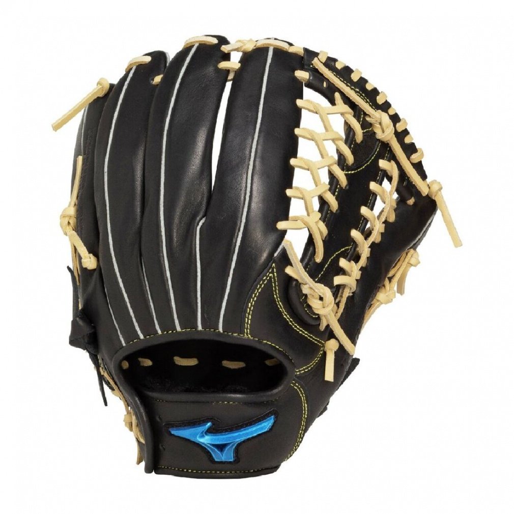 ミズノ ウィルドライブ 限定 外野手用 グローブ サイズ14 ブラック 軟式用WILL DRIVE BLUE限定カラー外野手向け サイズ14｜Alpen Online