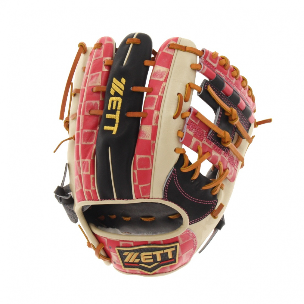 ゼット 軟式用 プロステイタスシリーズ 源田選手タイプ BRGB32456M 野球 内野手用グローブ ZETT グラブ 母の日特別仕様モデル