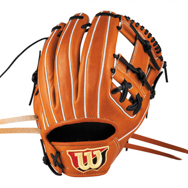 軟式用 Wilson Staff DUAL 内野手用 86型 Tオレンジ