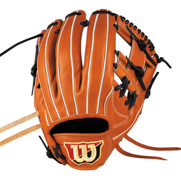 軟式用 Wilson Staff DUAL 内野手用 87型 Tオレンジ