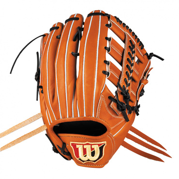 軟式用 Wilson Staff DUAL 外野手用 D8型 Tオレンジ