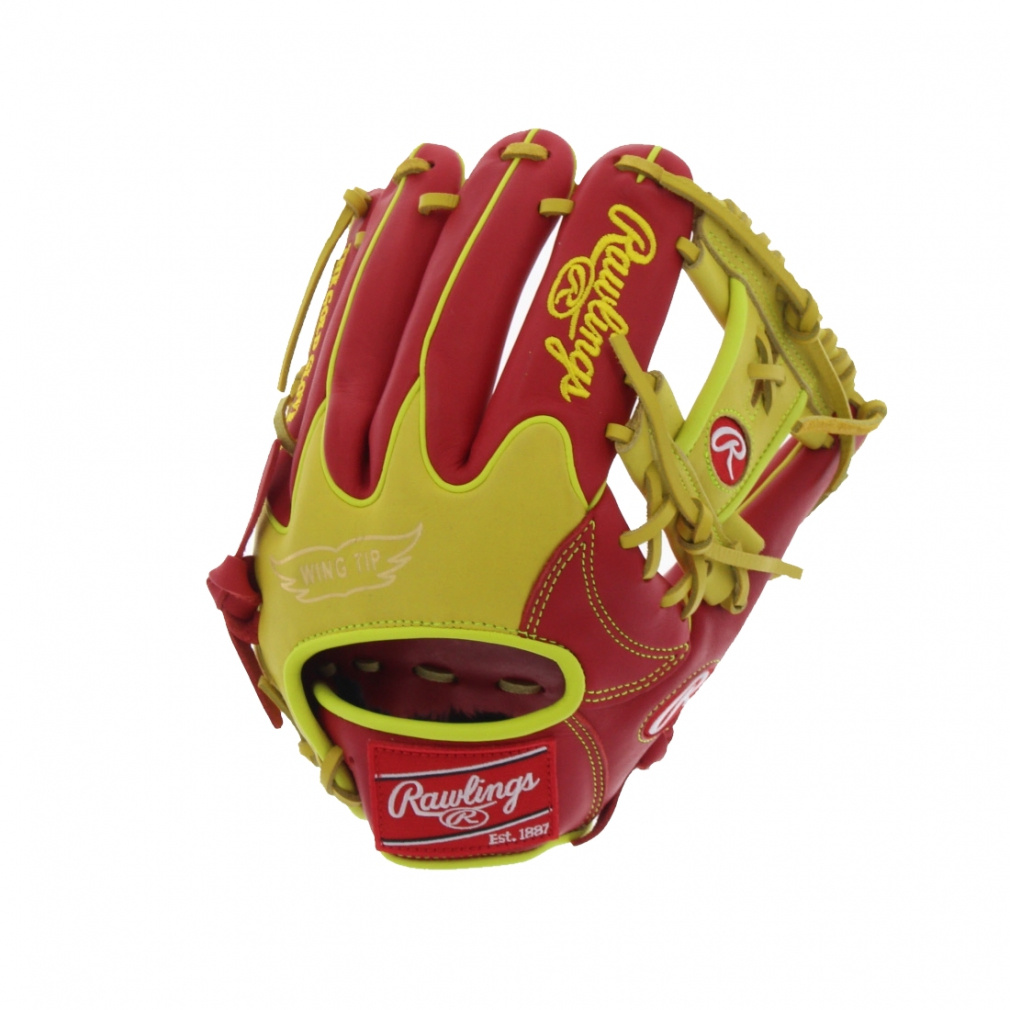 ローリングス HOH MLB COLOR SYNC 内野手用 GR5HMN52W-SC/Y 軟式用 野球 野手用グローブ Rawlings