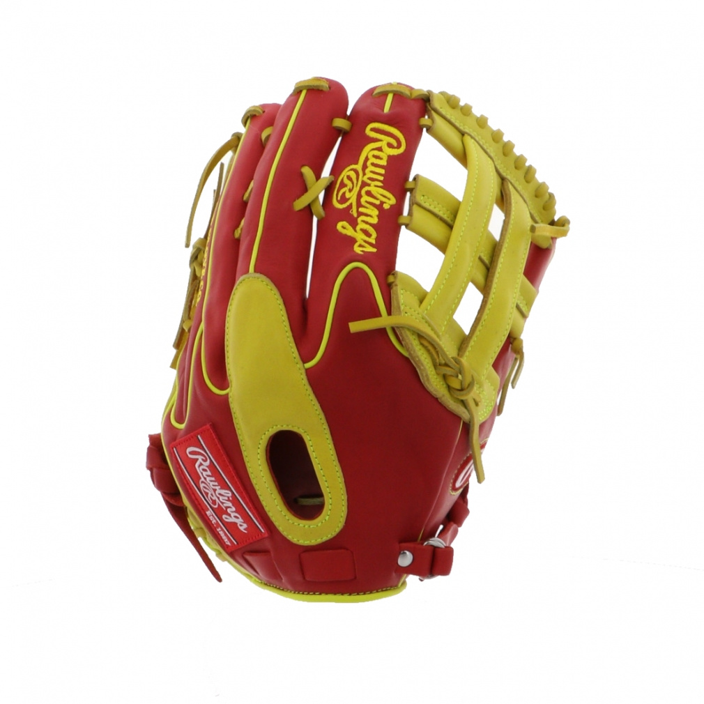 ローリングス HOH MLB COLOR SYNC 外野手用 GR5HMY795FW-SC/Y 軟式用