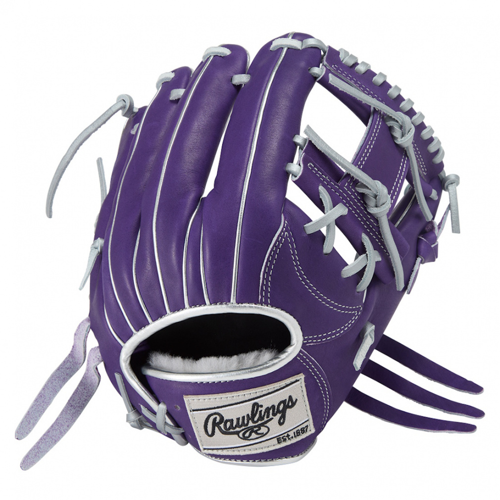 ローリングス 軟式 HOH PRO EXCEL Color Palette 内野手用 GR5FHECN62-PPL 軟式用 野球 野手用グローブ Rawlings