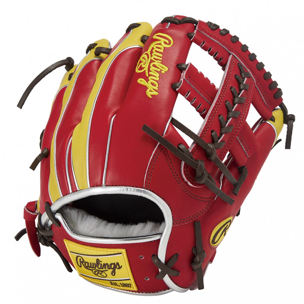 ローリングス 軟式 HOH PRO EXCEL Wizard #02 COLORS 内野手用 GR5FHW2CCK4MG-SC/Y 軟式用 野球 野手用グローブ Rawlings