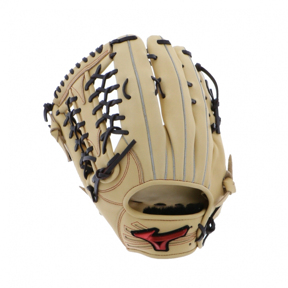 未開封 Bistol　グローブ　M ミズノ 軟式用WILL DRIVE RED IBE 外野手向け サイズ14 左投用