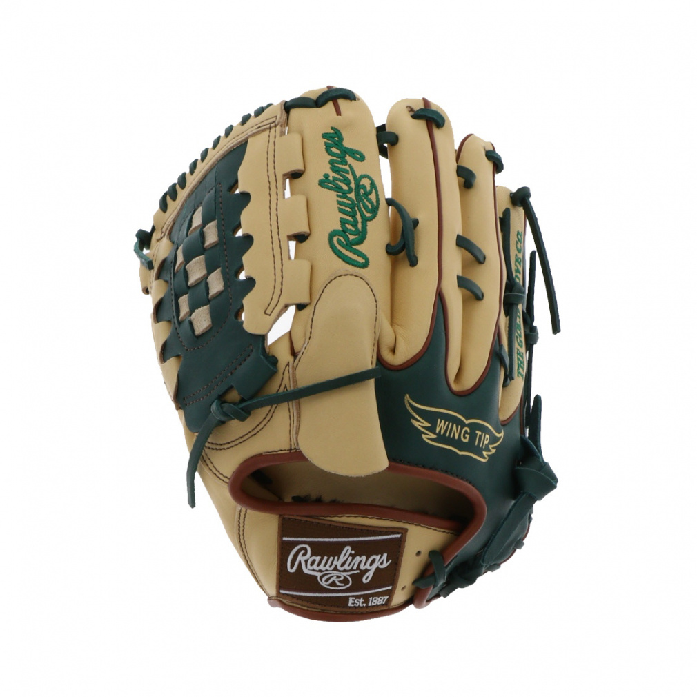 ローリングス HOH MLB COLOR SYNC 投手用 左投用 GR5HMA15W-CAM/DGRN-RH 軟式用 野球 ピッチャー用グローブ Rawlings