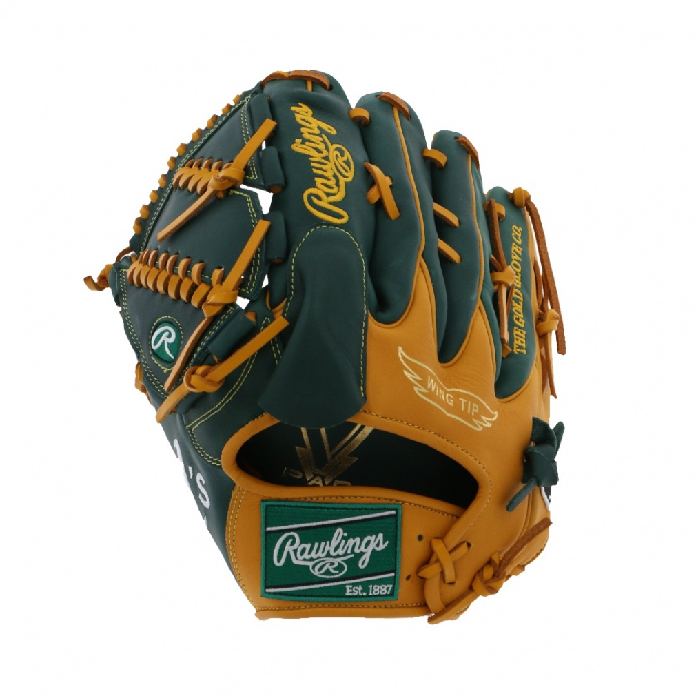 [OX HYPER TECH MLB TEAM AX`bNX p p GR5HTMA15W-OAK-RH p 싅 sb`[pO[u Rawlings