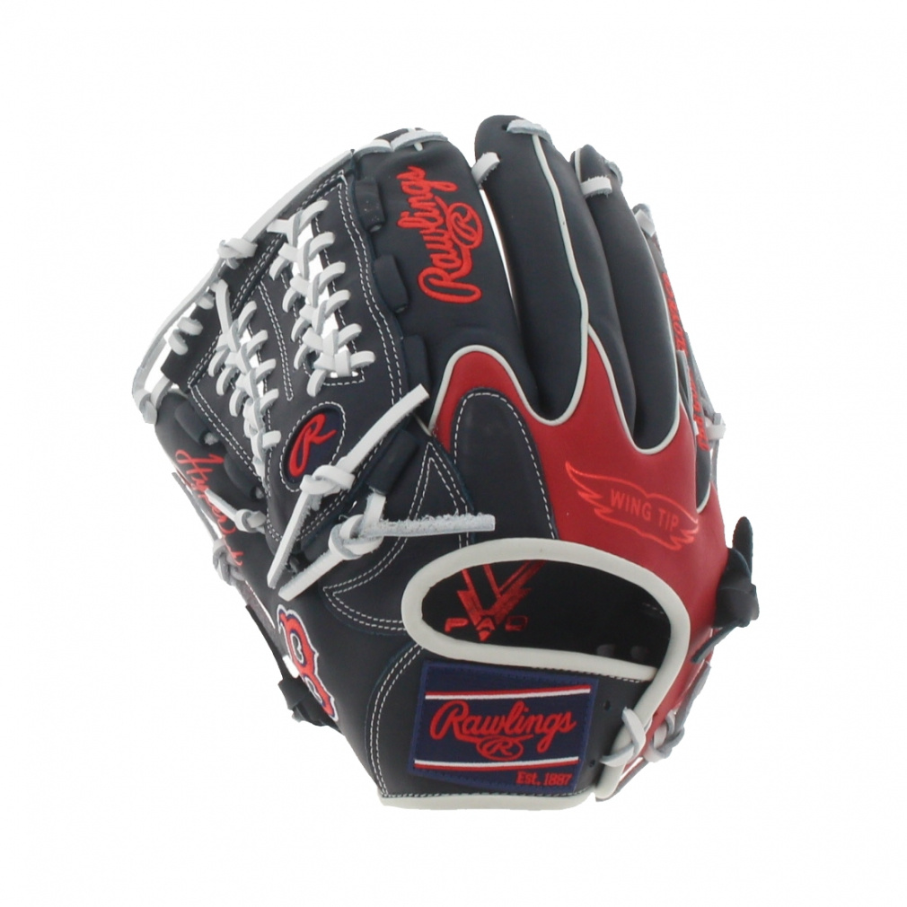 ローリングス 軟式 HYPER TECH MLB TEAM オールラウンド用 左投用 GR5HTMN55W-BOS-RH 軟式用 野球 野手用グローブ Rawlings