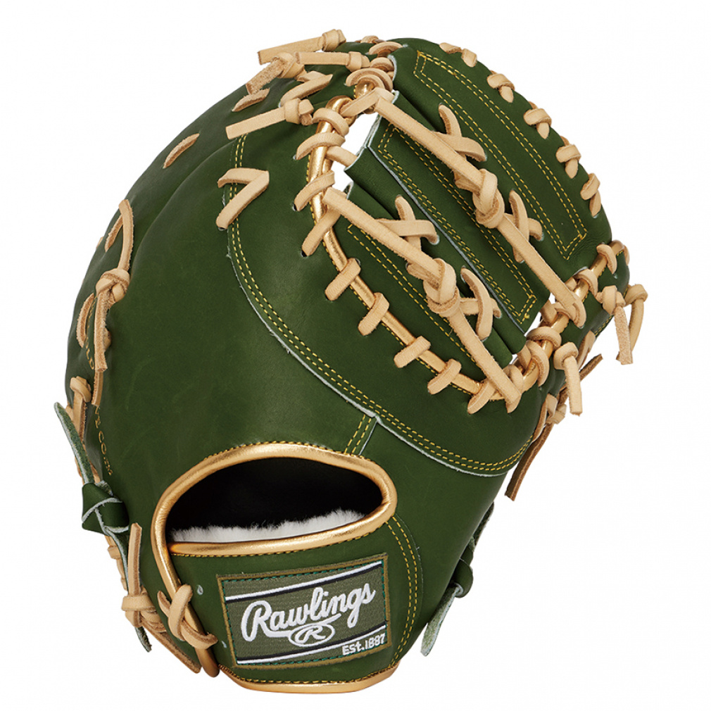 ローリングス 軟式 HOH PRO EXCEL Color Palette 内野手用 GR5FHECM53-MLGRN 軟式用 野球 ファースト用ミット Rawlings