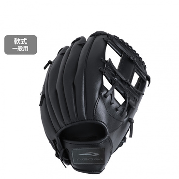 ティゴラ 軟式 レジャーグラブ 一般軟式 大人用 ブラック TR-8BG1005BK