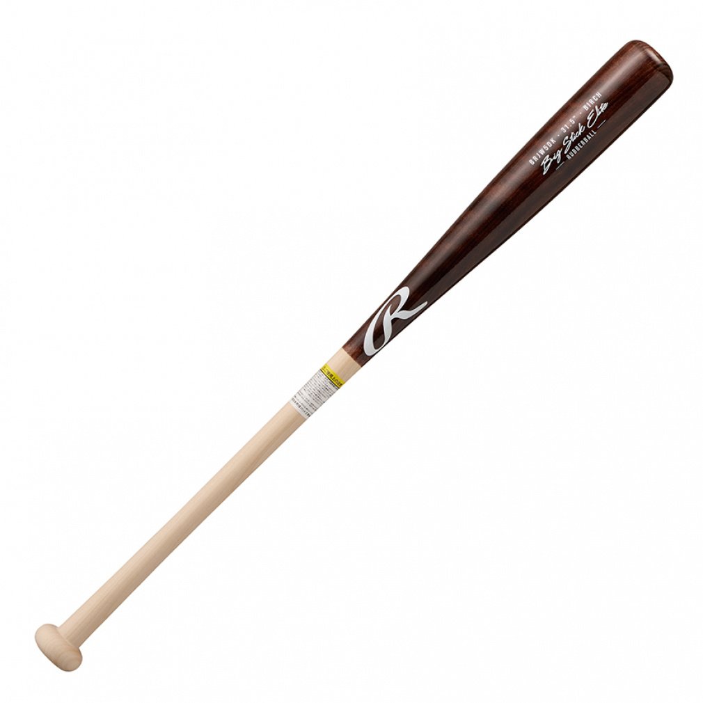 ローリングス 軟式ジュニア BIG STICK ELITE BRJW5DK-BR/NAT-78 ジュニア(キッズ・子供) 軟式用 野球 木製バット 78cm Rawlings