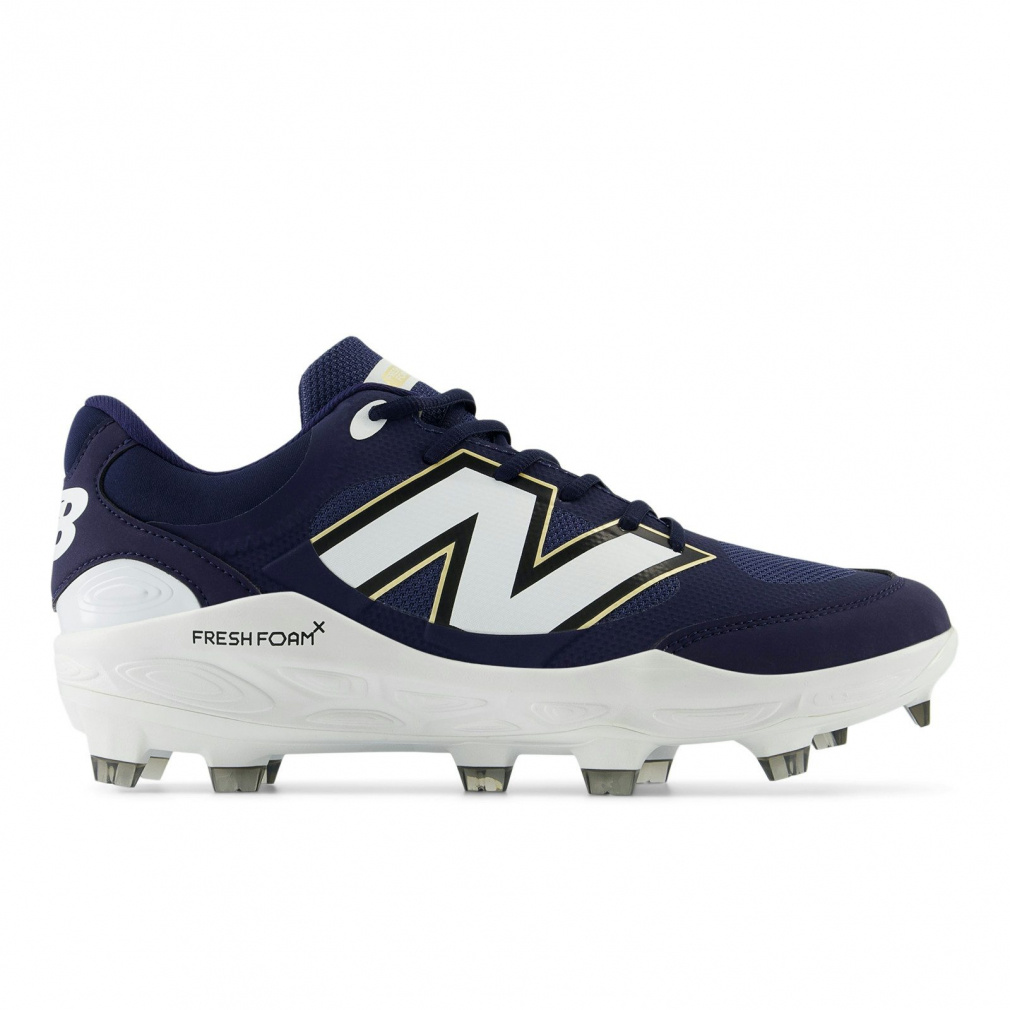 ニューバランス PL3000 V7 PU Molded PL3000N7 野球 スパイクシューズ 2E : ネイビー New Balance