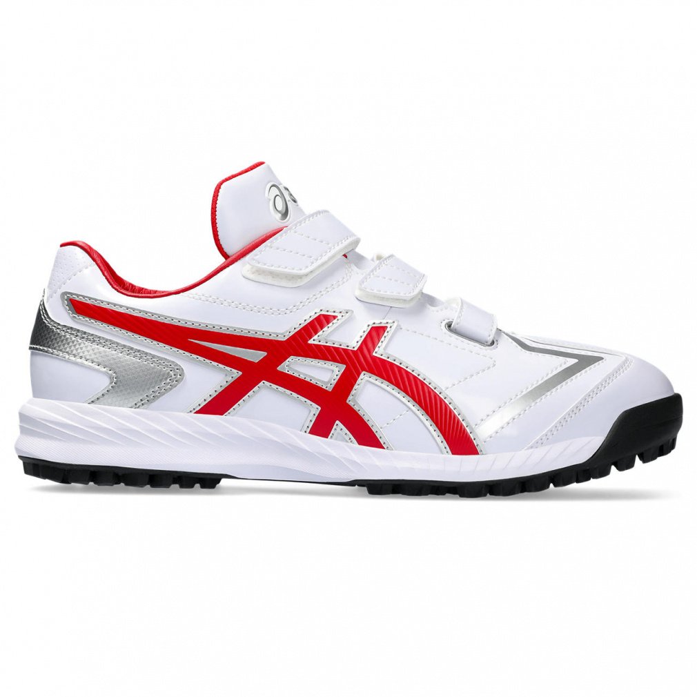 アシックス NEOREVIVE TR 3 ネオリバイブ TR 3 1123A042 メンズ 野球 トレーニングシューズ 2E : ホワイト×レッド asics