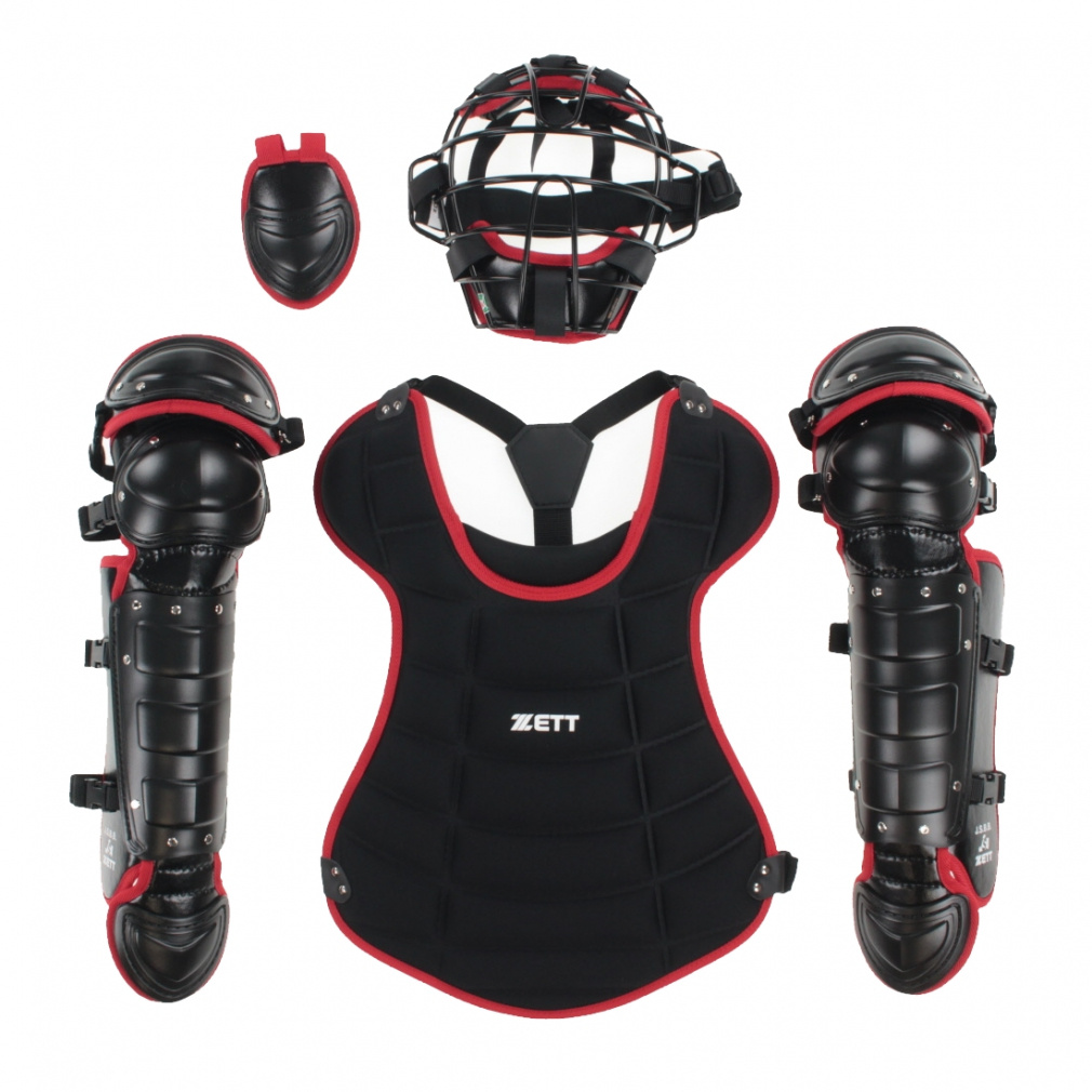 野球 少年軟式用 防具 4点セット