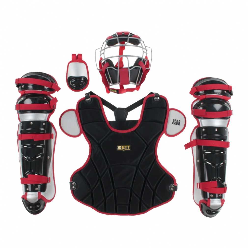 キャッチャー防具一式4点セット（まーる) ゼット 少年軟式 キャッチャー防具4点セット ZETT 【野球