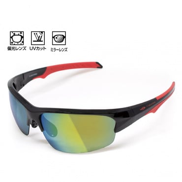 野球サングラス 偏光レンズ 一般向け 可動式鼻パッド 軽量 練習 試合